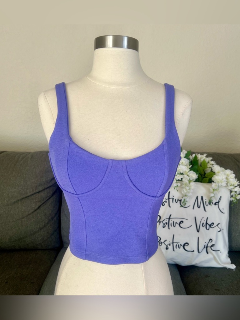 Zara Crop Tank Top